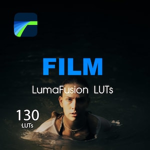 Film - 130 LumaFusion LUTs (Rec.709 .cube ) | Cinematic Mobile Pack | Apple Log / DJI D-Log M / cube