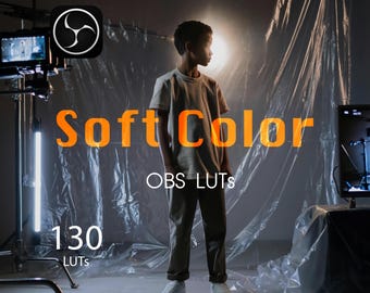 Soft Color OBS LUTs – Natural Skin, Cinematic Look (Digital Download)