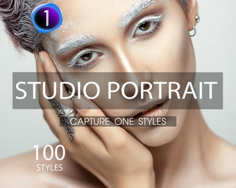 Capture One Studio Portrait presets, Capture One presets, Portrait Presets, Analog Preset, Portrait Styles, Capture 1 Style