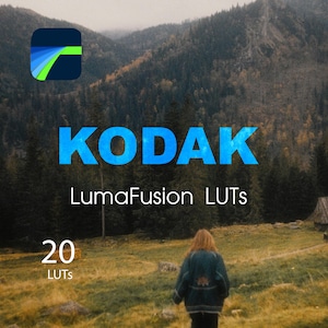 Kodak-Style — 20 LumaFusion LUTs | Cinematic Film Color | Rec.709 .cube | DJI D-Log M | С-Log