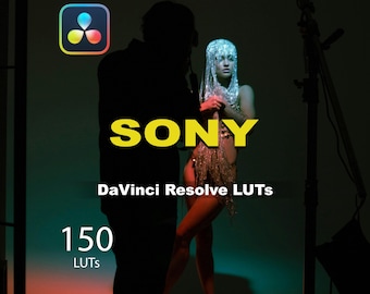 Sony S-Log3 LUTs for DaVinci Resolve (150+) | Pro Cinematic Color Grading  | S-Log2/S-Log3