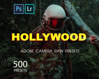 500 Hollywood Cinematic Presets | Lightroom & Camera Raw (XMP)