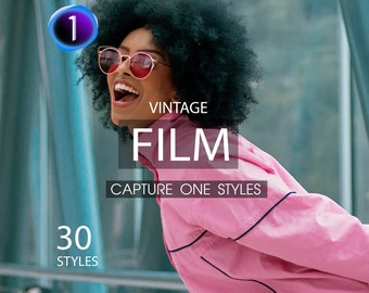 Capture One Vintage Film Presets, Nineties Style (30 .costyle files)