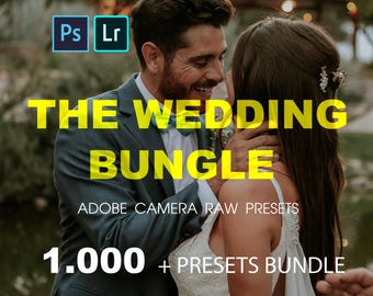 1000+ Hochzeits-Presets – Lightroom & Photoshop XMP, Camera Raw (Digitaler Download)