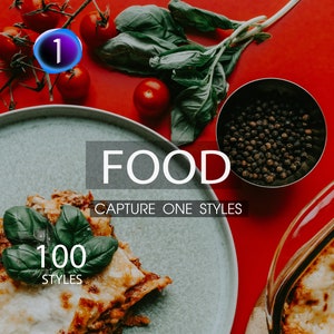 Capture One Styles, Capture One Profile, Food presets, Neutral Presets, Capture One Presets