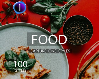 Capture One Food Presets, 100 Neutral Styles