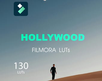 Filmora LUTs — Hollywood (130) | Cinematic Movie Look | .cube Rec.709