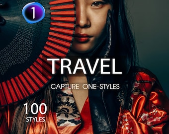 Capture One Travel Styles, Photo Editing Presets (100 .costyle files)