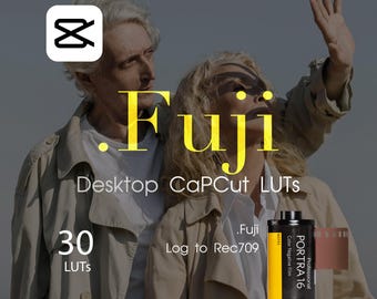 LUT Fuji per CapCut Desktop, LUT Fuji, LUT gratuite, Color grading, lut Log a Rec709, lut cinematografica, Filtro CapCut
