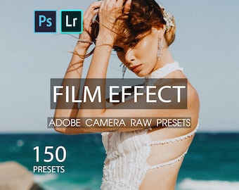 Film Effect Lightroom Presets, Cinematic Kodak Portra (XMP)