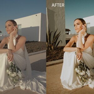 100 Wedding Lightroom Presets, Desktop XMP, Camera Raw Filters image 8
