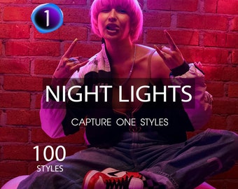 Luces nocturnas: Estilos y filtros de Capture One (100 archivos .costyle)