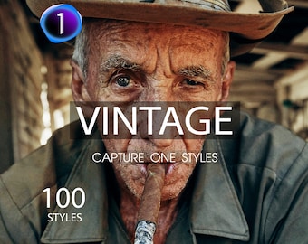 Capture One Styles, Capture One Profile, Vintage presets, Presets Capture One , Capture One Filter