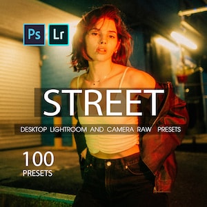 Lightroom & Camera Raw Street Presets (100) – XMP | Desktop | Travel/Urban
