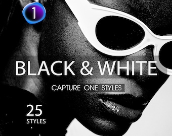 Stili per Capture One, Preset Capture One, Preset bianco e nero, Preset analogico, Preset ritratto, Filtro Capture One, Preset monocromi
