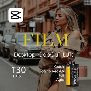 CapCut LUTS, Desktop Luts, Free LUTs, Color Grading, Log to Rec709 LUTs, Cinematic LUTs, Fuji LUTs,Aesthetic LUTs, Kodak LUT, CapCut Filter
