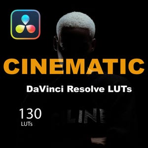 Cinematic LUTs, DaVinci Resolve LUTs, Film LUTs, Video LUTs, DaVinci Resolve, LUTs, Professional LUTs, Film Look LUTs, LUT Pack