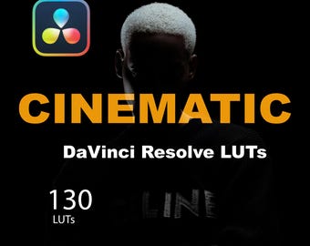 LUTs cinematográficas, LUTs para DaVinci Resolve, LUTs de cine, LUTs de video, DaVinci Resolve, LUTs, LUTs profesionales, LUTs film look,