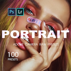 Portrait presets for Camera Raw and Lightroom, Presets Desktop, Photoshop presets, Photography Presets, XMP preset,