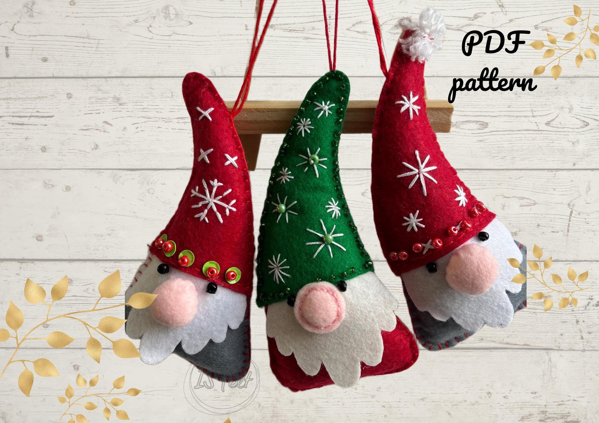 Topolino Natalizio In Feltro - Decorazione Handmade Per Natale/Halloween - Foto 8