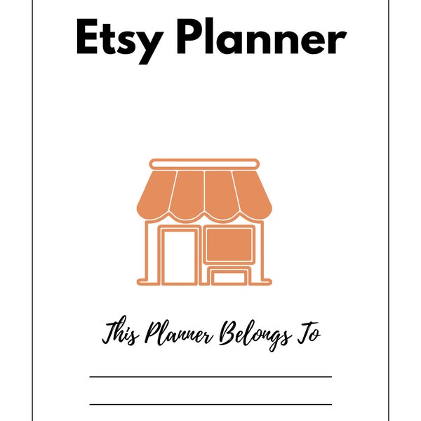 Etsy Planer | Branding Planer | Neuer Listing Planner | Bestellung Tracker | Bestellformulare | Auftragsmanagement Planer | Anzeigen Tracker | |