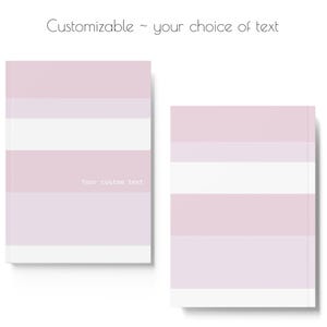 Customizable journal - personalise with your own choice of text.