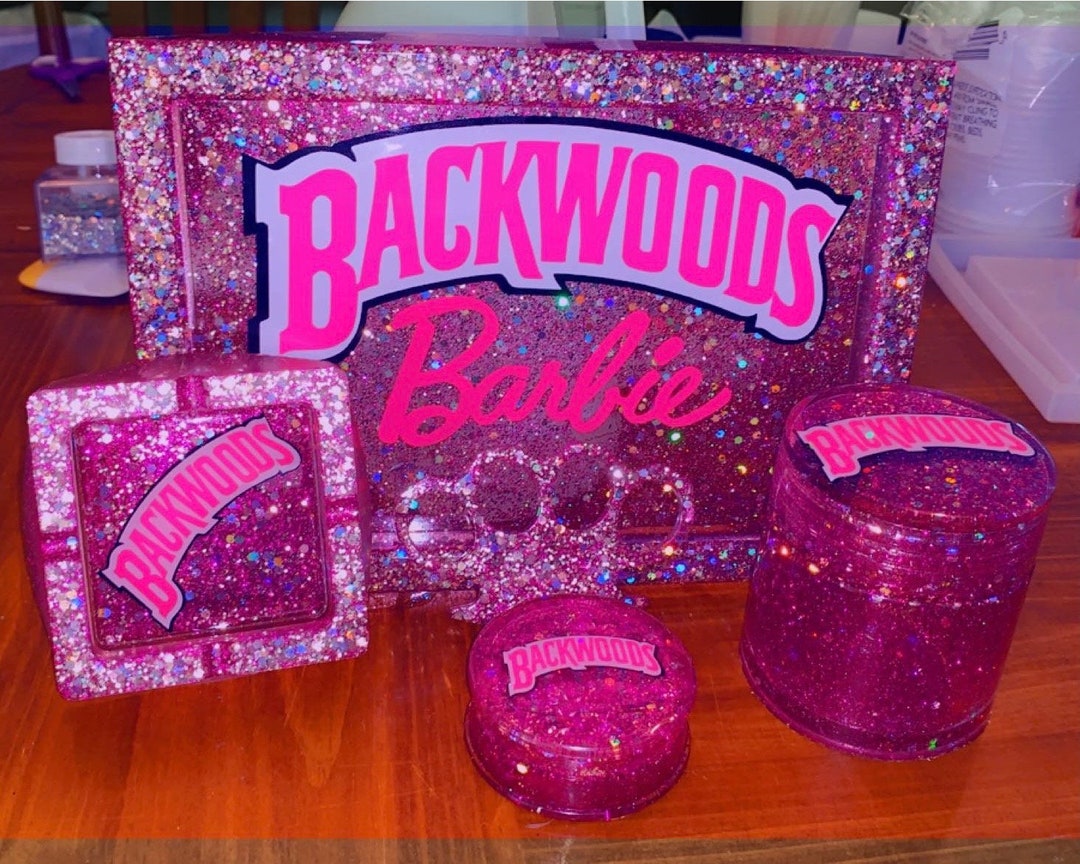 Large Rolling Tray Set Etsy