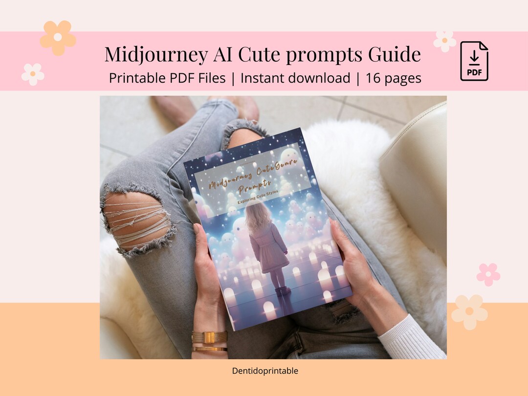 Midjourney Prompt Guide for Cute Images AI Guide for Beginner Learn to ...