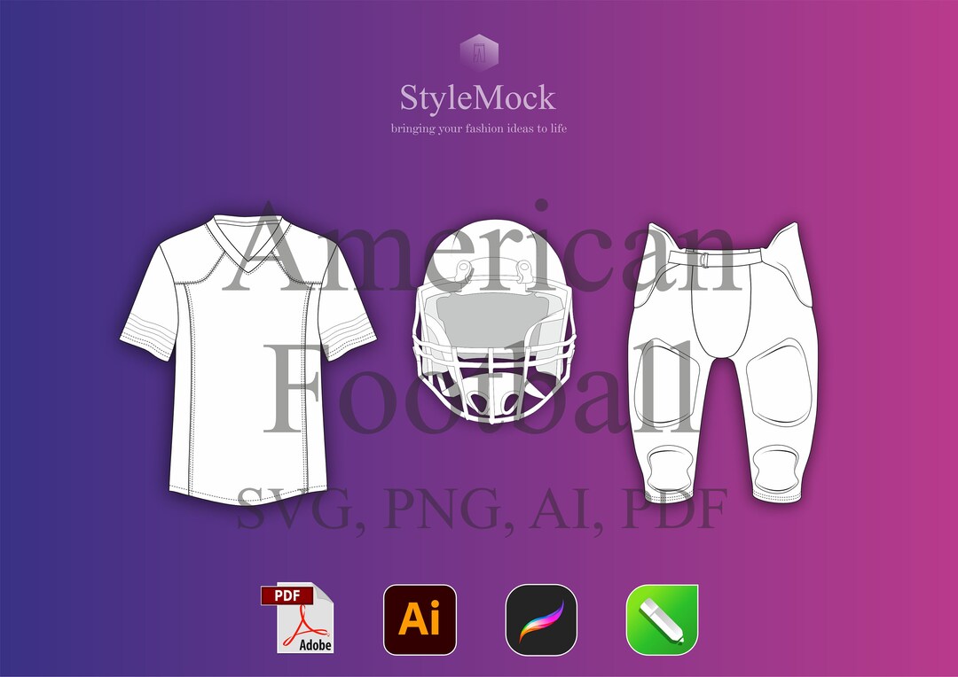 American Football Pattern Print Men Long Robe