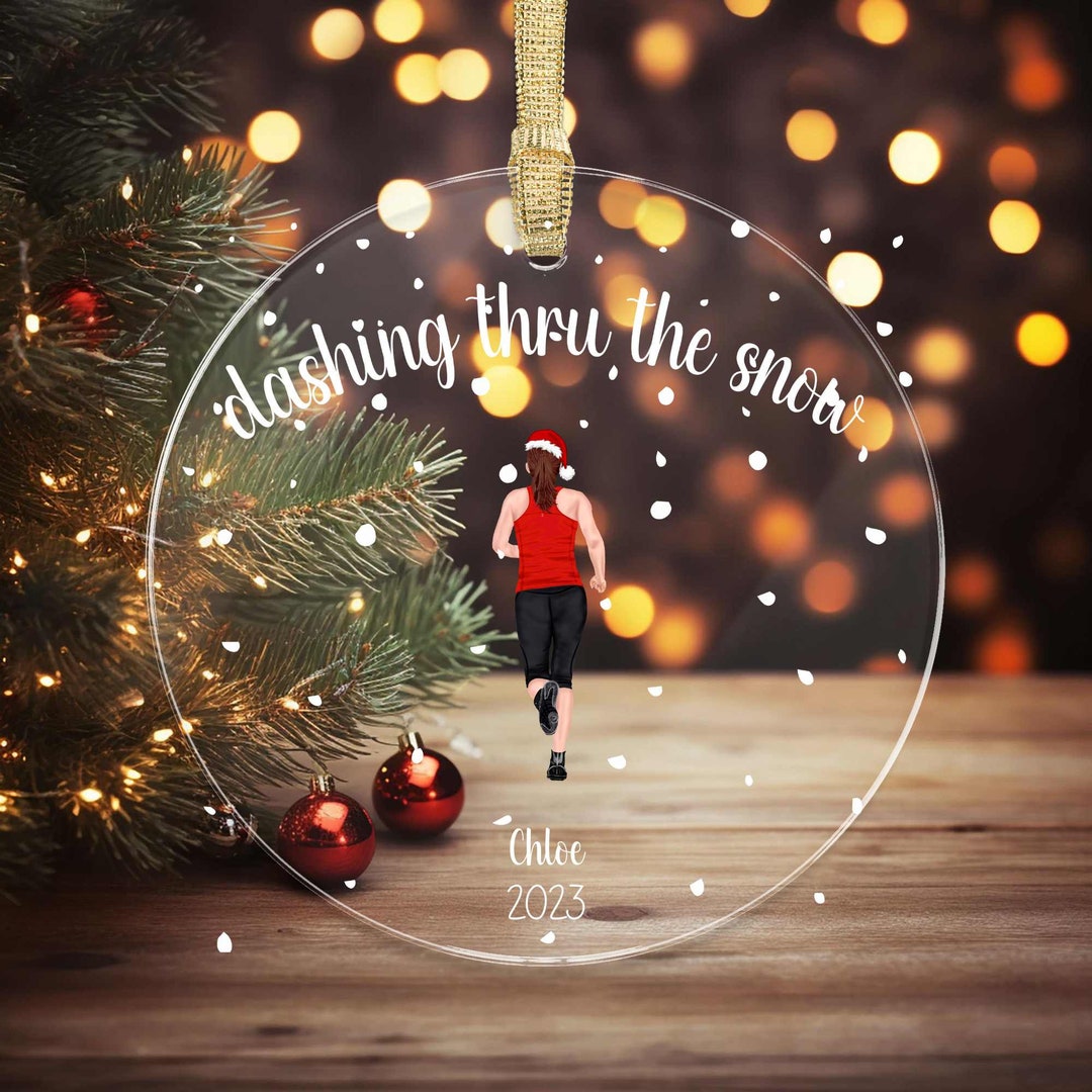 Running Ornament, Running Gifts for Women, Running Gifts, Marathon