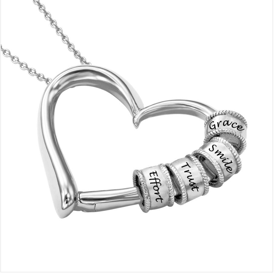 14k Gold Plated PESCARA Personalized Necklace Etsy