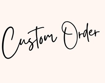 Pedido personalizado prioritario exclusivo