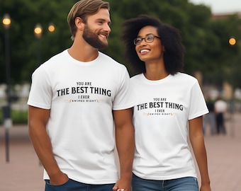 Swipe Right Unisex Tee – Dating App Humor