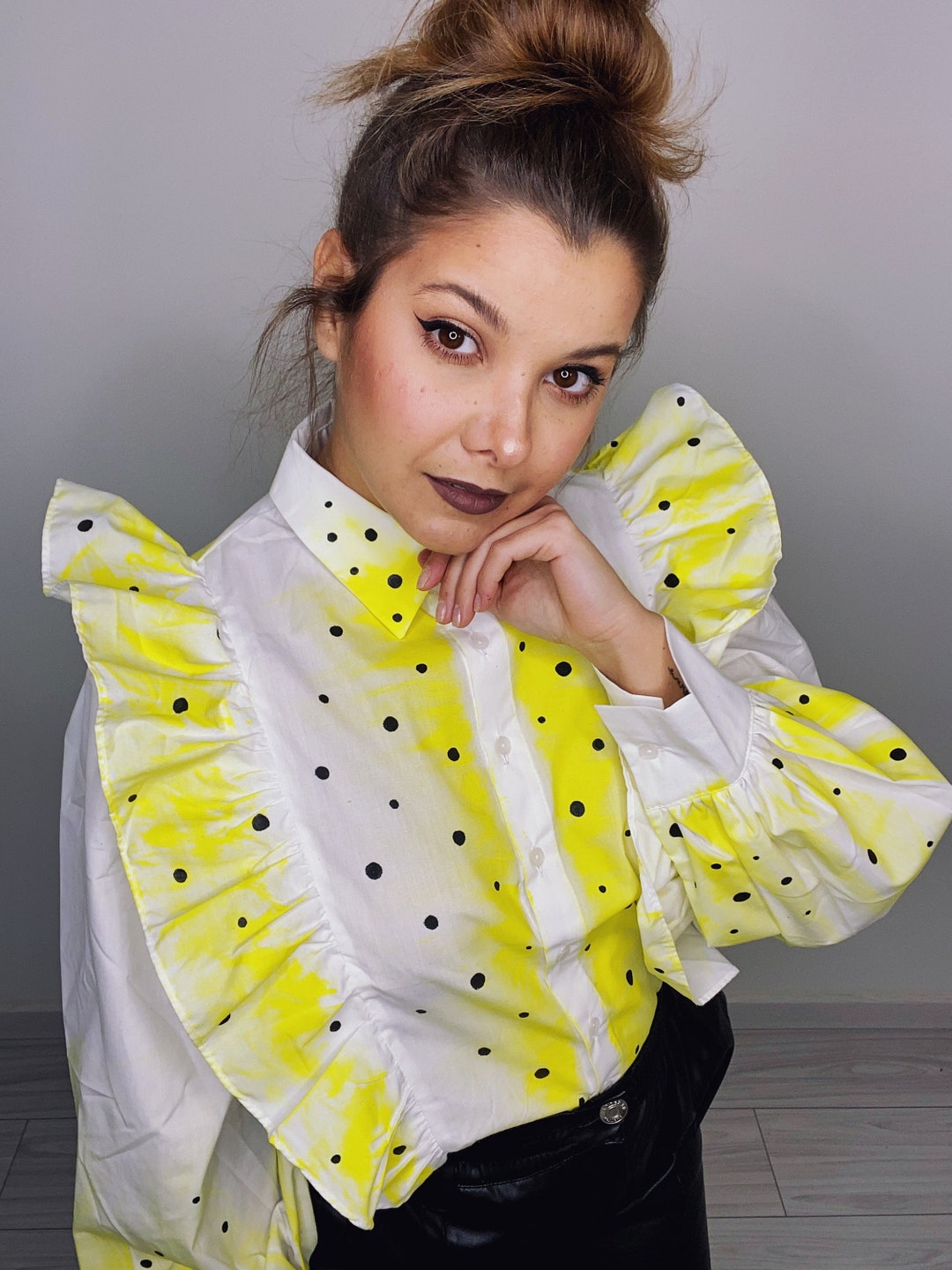 Hand Painted Tshirt Etsy