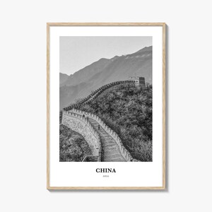 China Wall Art No 3, China Wall Decor, China Poster, China Home Decor, China Travel Gift, China Travel Print