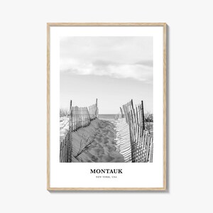 Montauk Wall Art No 2, Montauk Wall Decor, Montauk Poster, Montauk Home Decor, Montauk Travel Gift, Montauk Travel Print