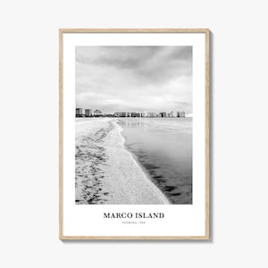 Marco Island Wall Art, Marco Island Wall Decor, Marco Island Poster, Marco Island Home Decor, Marco Island Travel Gift, Marco Island Travel