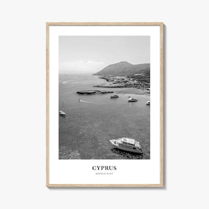 Cyprus Wall Art, Cyprus Wall Decor, Cyprus Poster, Cyprus Home Decor, Cyprus Travel Gift, Cyprus Travel Print