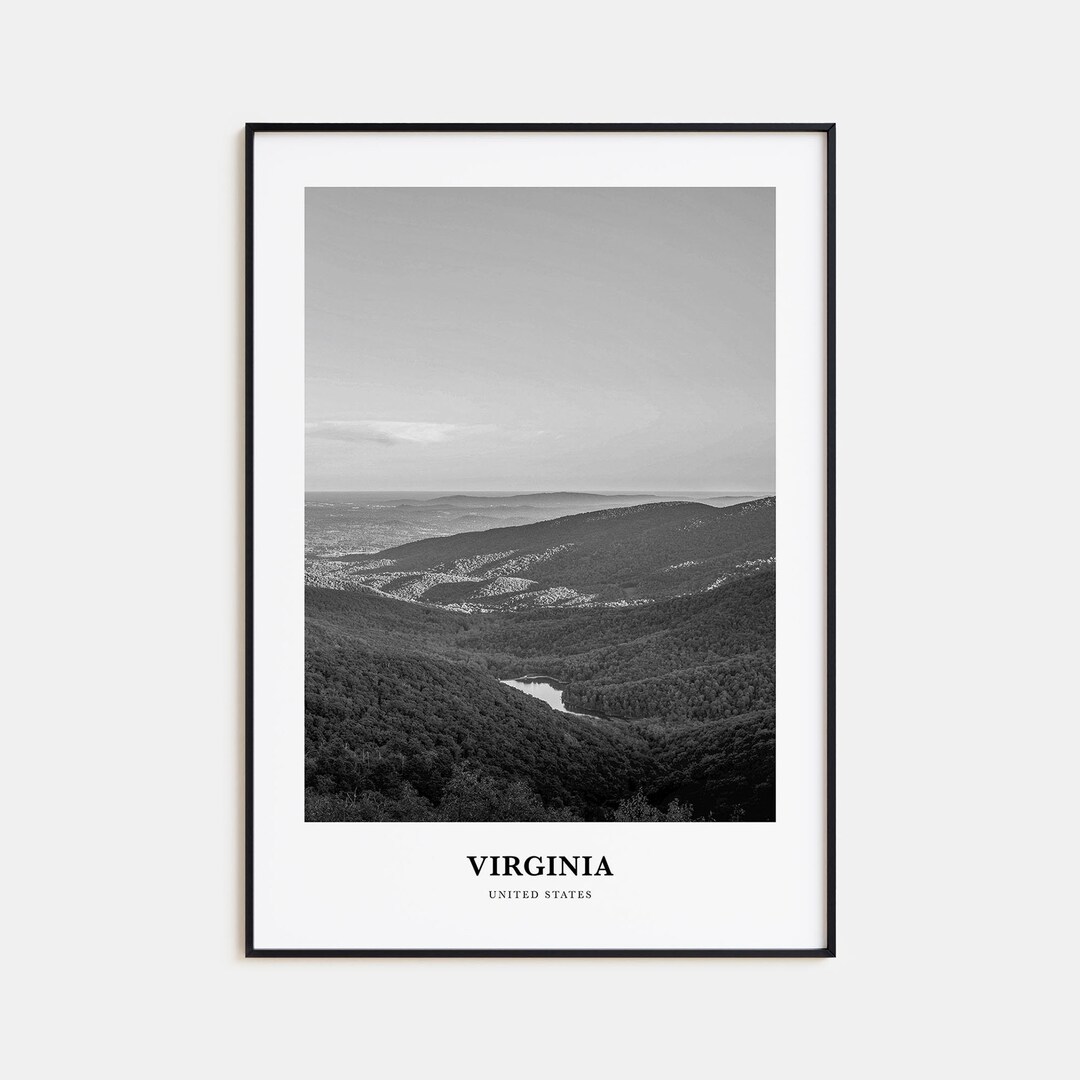 Virginia Wall Art No 2, Virginia Wanddekoration, Virginia Poster