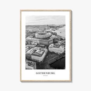 Gothenburg Wall Art, Gothenburg Wall Decor, Gothenburg Poster, Gothenburg Home Decor, Gothenburg Travel Gift, Gothenburg Travel Print