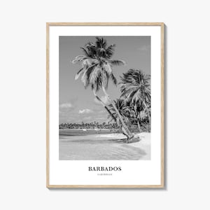 Barbados Wall Art No 2, Barbados Wall Decor, Barbados Poster, Barbados Home Decor, Barbados Travel Gift, Barbados Travel Print