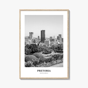 Pretoria Wall Art, Pretoria Wall Decor, Pretoria Poster, Pretoria Home Decor, Pretoria Travel Gift, Pretoria Travel Print