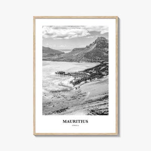 Mauritius Wall Art, Mauritius Wall Decor, Mauritius Poster, Mauritius Home Decor, Mauritius Travel Gift, Mauritius Travel Print