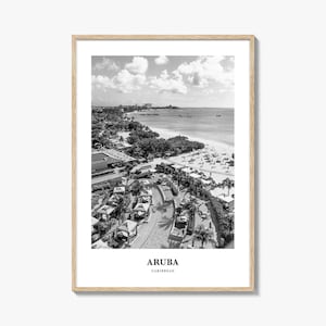 Aruba Wall Art No 2, Aruba Wall Decor, Aruba Poster, Aruba Home Decor, Aruba Travel Gift, Aruba Travel Print