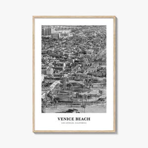 Venice Beach Wall Art No 2, Venice Beach Wall Decor, Venice Beach Poster, Venice Beach Home Decor, Venice Beach Travel Gift, Venice Beach