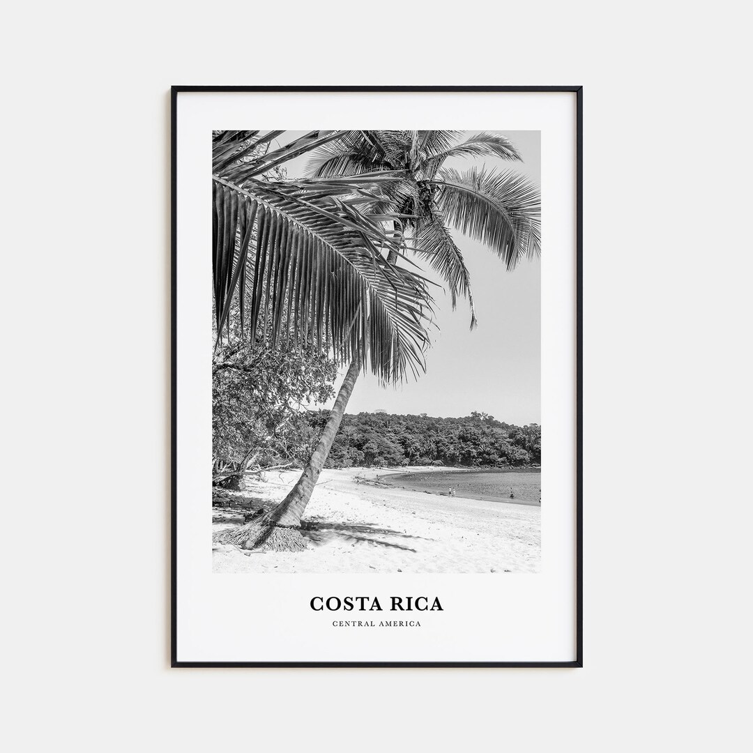 Costa Rica Wall Art No 1 Costa Rica Wall Decor Costa Rica Etsy