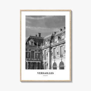 Versailles Wall Art, Versailles Wall Decor, Versailles Poster, Versailles Home Decor, Versailles Travel Gift, Versailles Travel Print