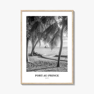 Port Au Prince Wall Art, Port-au-Prince Wall Decor, Port-au-Prince Poster, Port-au-Prince Home Decor, Port-au-Prince Travel Gift
