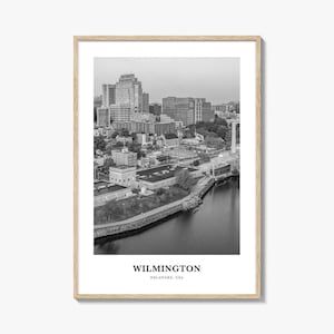 Wilmington Wall Art Delaware, Wilmington Wall Decor, Wilmington Poster, Wilmington Home Decor, Wilmington Travel Gift, Wilmington Travel