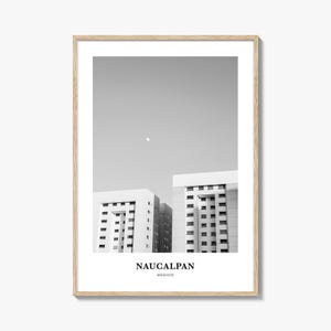 Naucalpan kunst aan de muur, Naucalpan muur decor, Naucalpan poster, Naucalpan woondecoratie, Naucalpan reiscadeau, Naucalpan reizen print